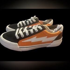 New, Men’s Revenge x Storm Orange Black Vol. 2 Low Top Mens. US 7